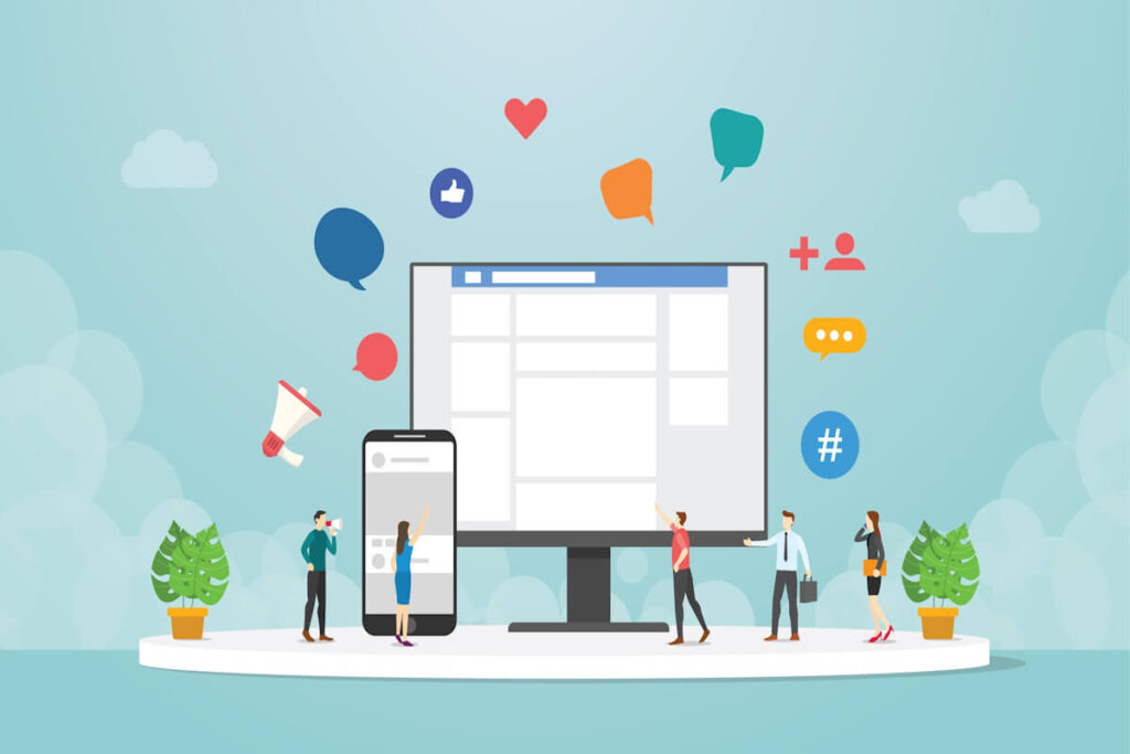 Facebook clone development